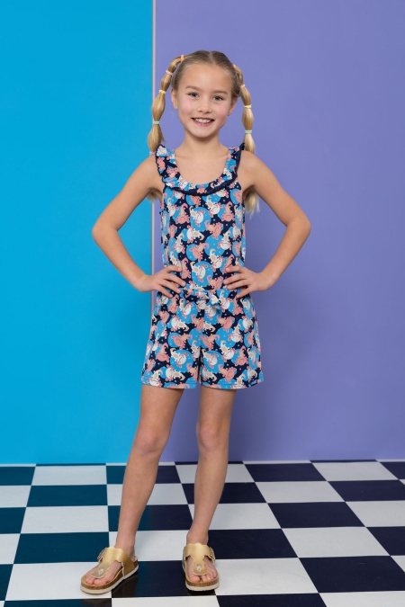 Louder! jumpsuit Lotta axolotl aop