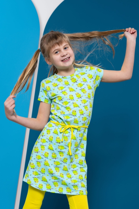 Louder! jurk Lucy birds aop