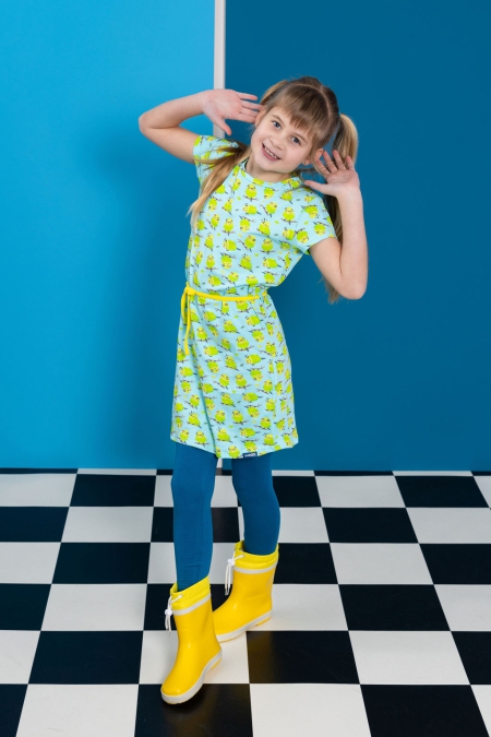 Louder! jurk Lucy birds aop