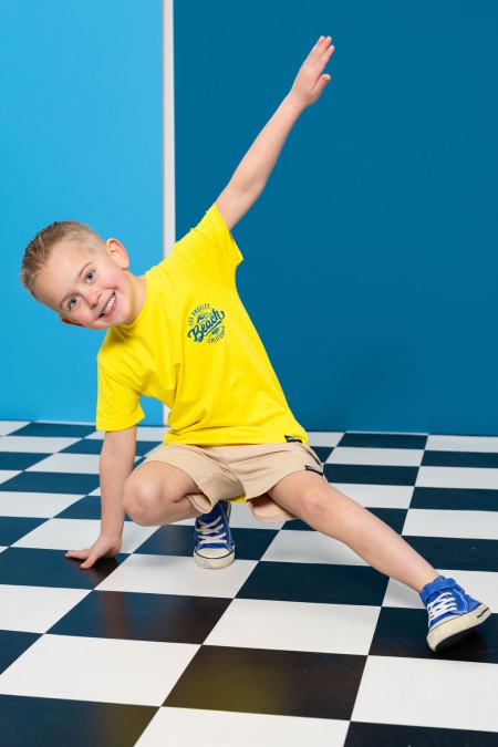 Louder! shirt Maino blazing yellow