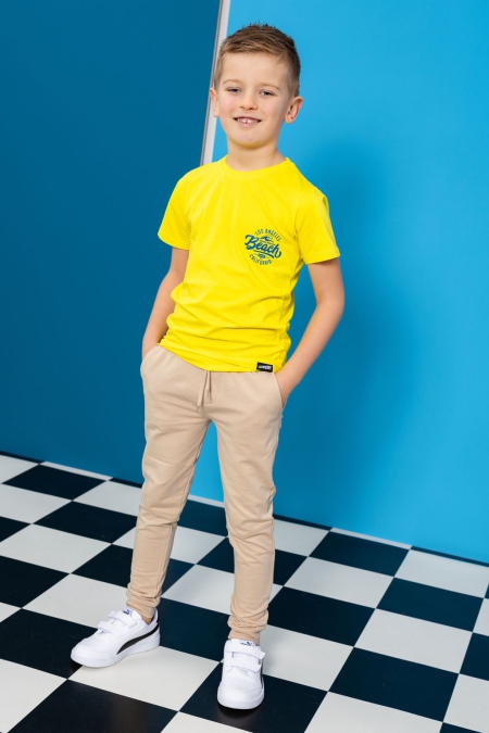 Louder! shirt Maino blazing yellow