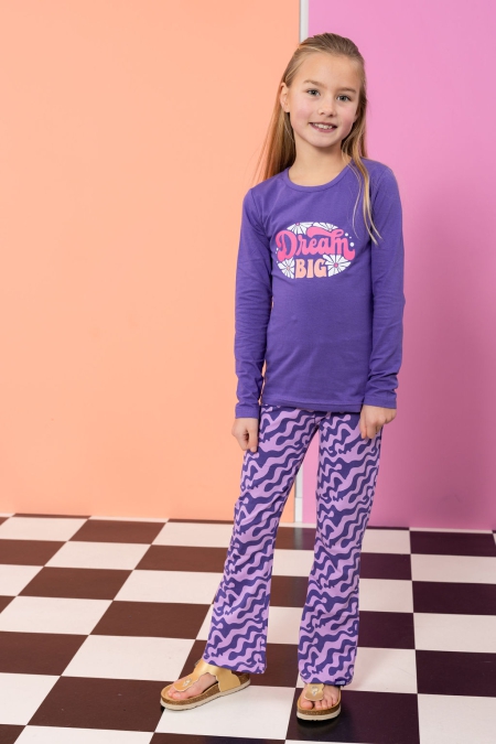 Louder! longsleeve Mia perfect purple