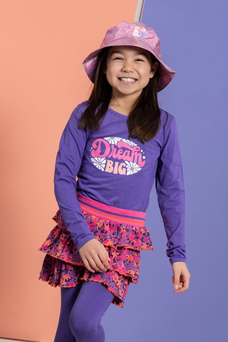 Louder! longsleeve Mia perfect purple