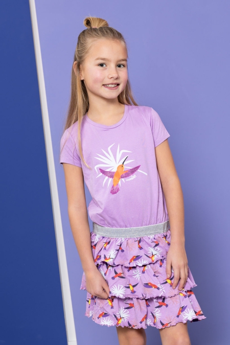 Louder! jurk Nine humming birds