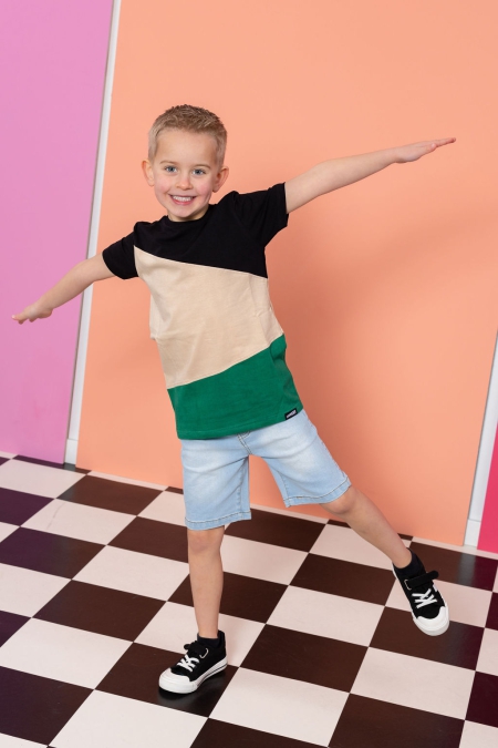 Louder! shorts Owen light denim