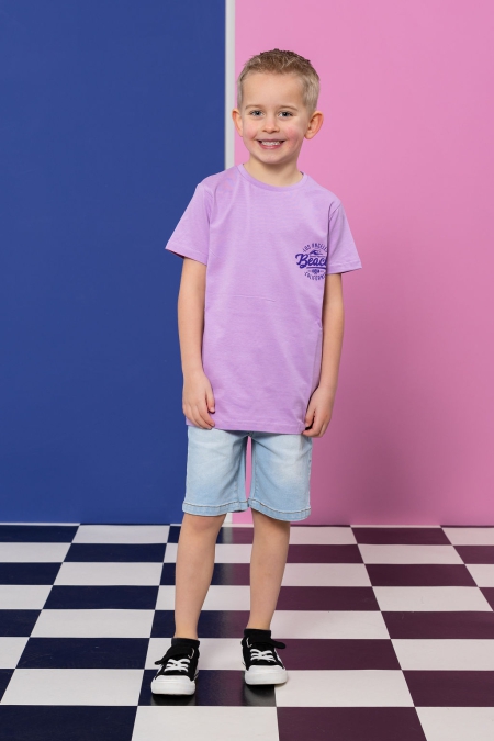 Louder! shorts Owen light denim