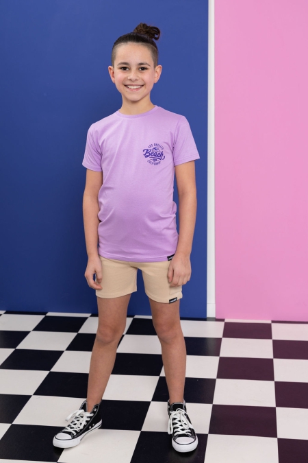 Louder! shirt Roan lavander