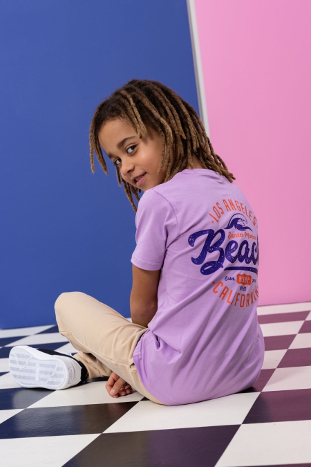 Louder! shirt Roan lavander