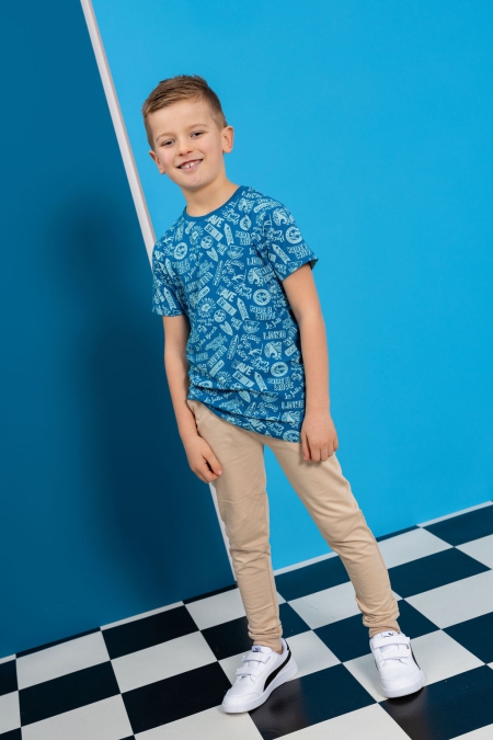 Louder! shirt Stijn surf aop mykonos