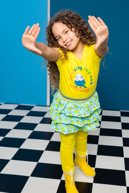 Louder! legging Tess blazing yellow