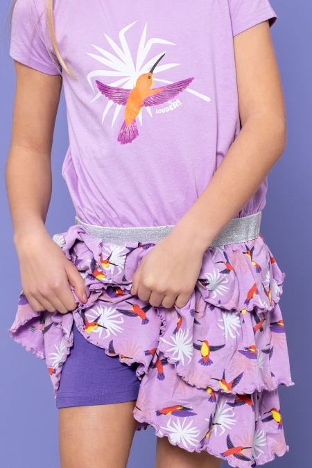 Louder! korte legging Poppy perfect purple