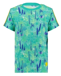 4President shirt Elmo marine green jungle aop