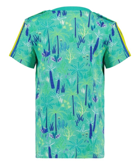 4President shirt Elmo marine green jungle aop