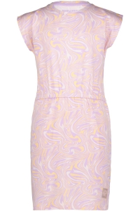 4President jurk Gaja icy pink swirl aop