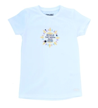 4President UV verkleur shirt Scarlett white (verkleurt in zonlicht)