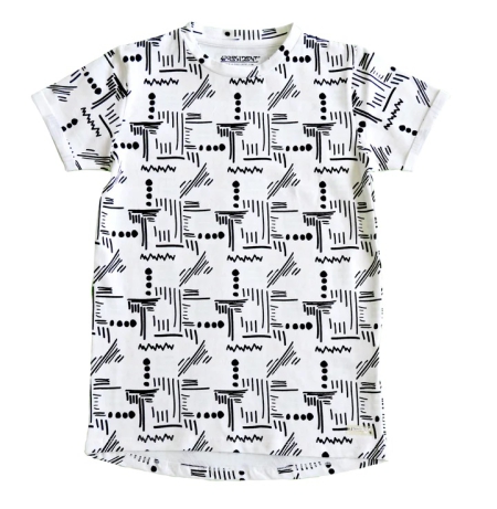 4President UV verkleur shirt Sterling aop white (verkleurt in zonlicht)