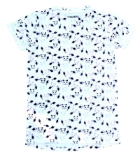 4President UV verkleur shirt Stone aop white (verkleurt in zonlicht)