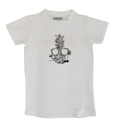 4President UV verkleur shirt Stone white (verkleurt in zonlicht)