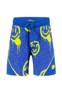 4President short Eben clematis blue happy graffiti aop