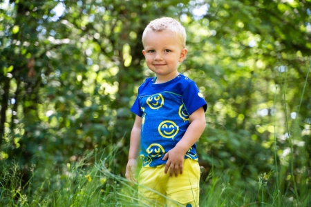 4President shirt Edo clematis blue happy graffiti aop