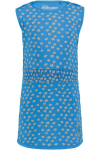 4President jurk Elske ibiza blue minmal flower aop