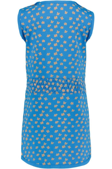 4President jurk Elske ibiza blue minmal flower aop