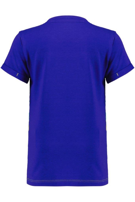 4President shirt colorblock Eran marine green