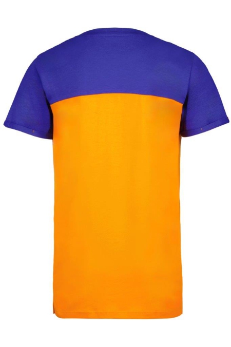4President shirt colorblock Glenn orange tiger