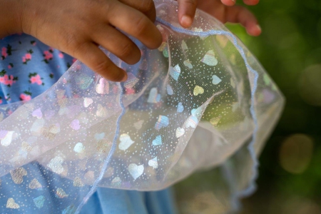 4President jurk Libby light blue flowers aop