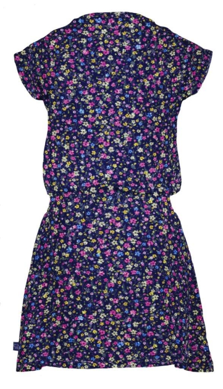 4President jurk Lora aop navy flowers