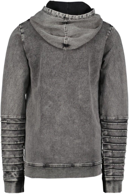 4President hoodie Tarik black (grijs)