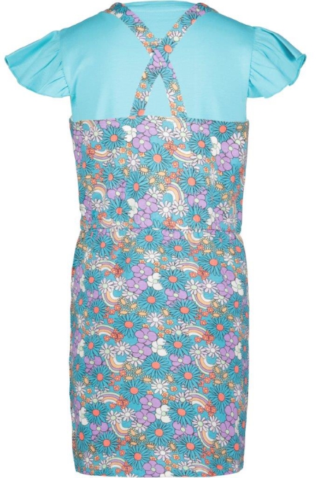 4President jurk Giniah blue radiance rainbow aop