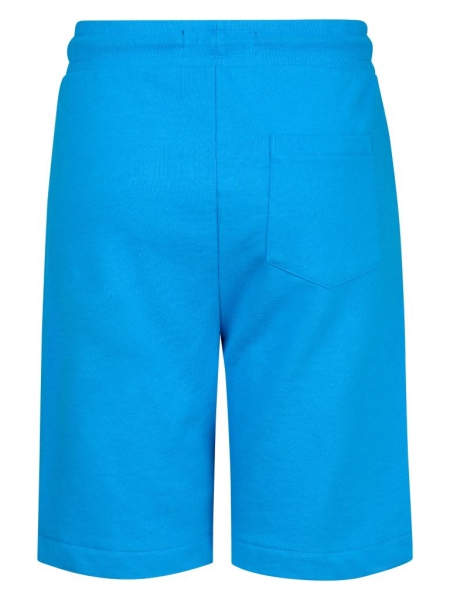 Petrol shorts jogging dark aqua met fiery coral touwtje (B-1050-SHO101-5044)