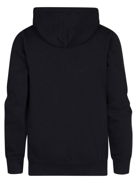 Petrol hooded sweater vest zip black (B-1050-SWH103-9999)