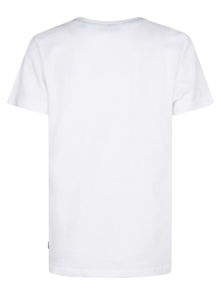 Petrol t-shirt classic print bright white miami florida key west u.s.a. (B-1050-TSR127-0000)