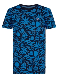 Petrol t-shirt aop navy blue (B-1050-TSR111-5178)