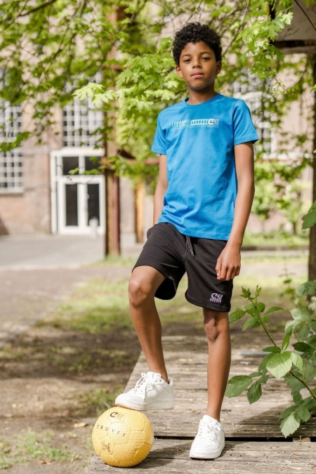 Cruyff t-shirt Archer kobalt