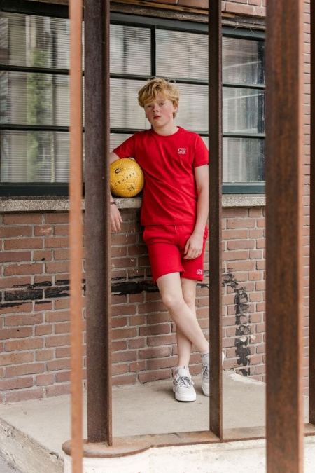 Cruyff suit Antone dark red