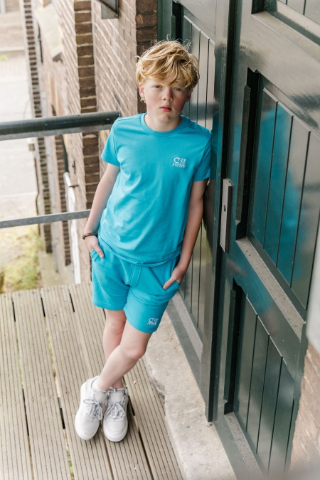 Cruyff suit Antone turquoise