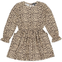 Quapi jurk Abbey aop sand light animal