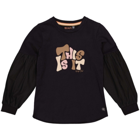 Quapi longsleeve Aimee black this is it