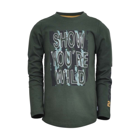 Legends22 longsleeve Sebas green show you're wild (B23-409)