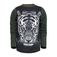 Legends22 longsleeve Stuart green witte tijger (B23-427)