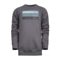 Legends22 dunne sweater Stefano grey (B23-436)
