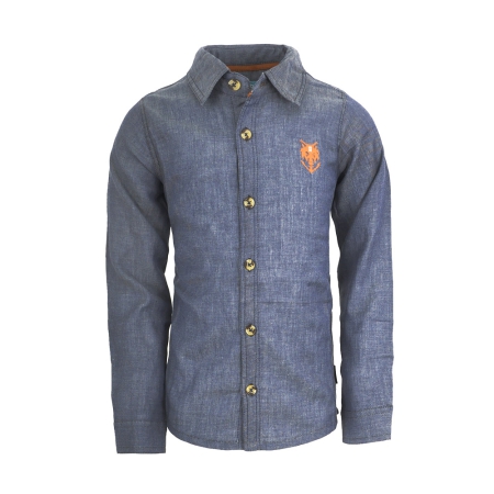 Legends22 blouse Senno dark blue (B23-447)
