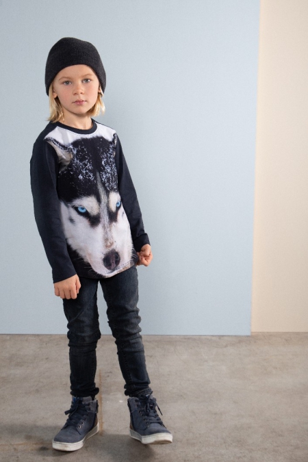 Legends22 longsleeve Sam dark blue wolf (B23-454)