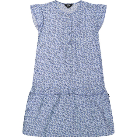 Little Miss Juliette jurk MUL sky blue bloemetjes (45-2131)