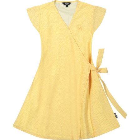 Little Miss Juliette jurk MUL yellow orange flame (45-2168)