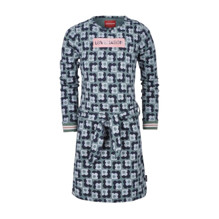 Lovestation22 jurk Siane green (B23-349)
