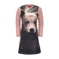 Lovestation22 jurk Siz pink beer (B23-353)